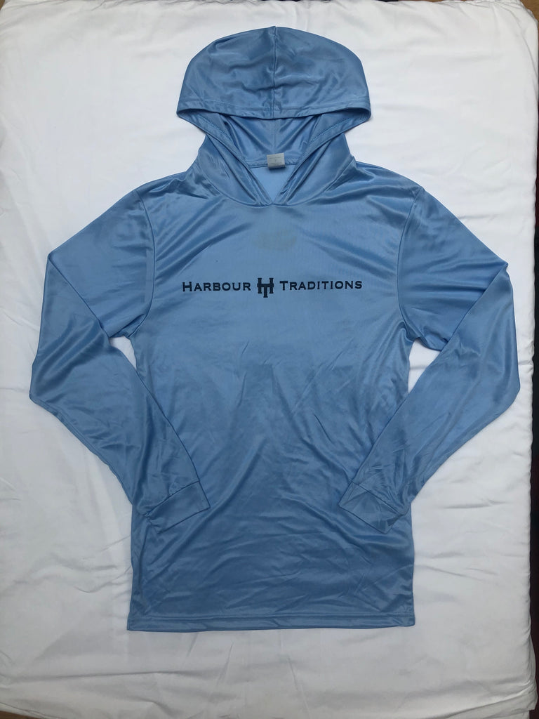 Fishing Shirt UPF50+ Blue Mist/Hooded